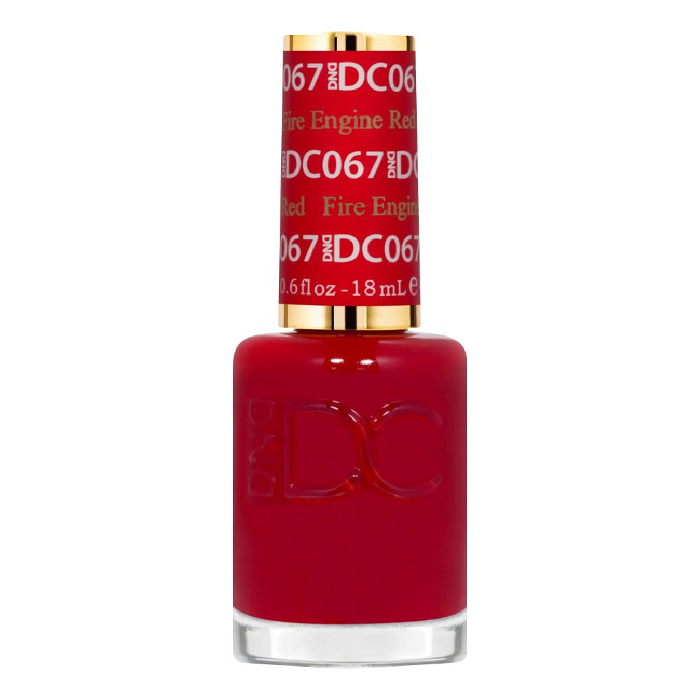 DND DC #067 Fire Engine Red — Designer Premium | DTK – DTK Nail Supply