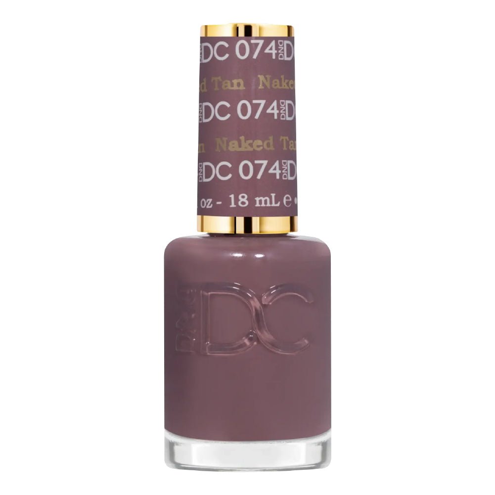 DND DC Nail Lacquer - 074 Naked Tan - DTK Nail Supply
