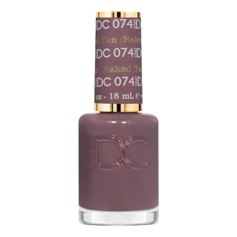 DND DC Nail Lacquer - 074 Naked Tan - DTK Nail Supply