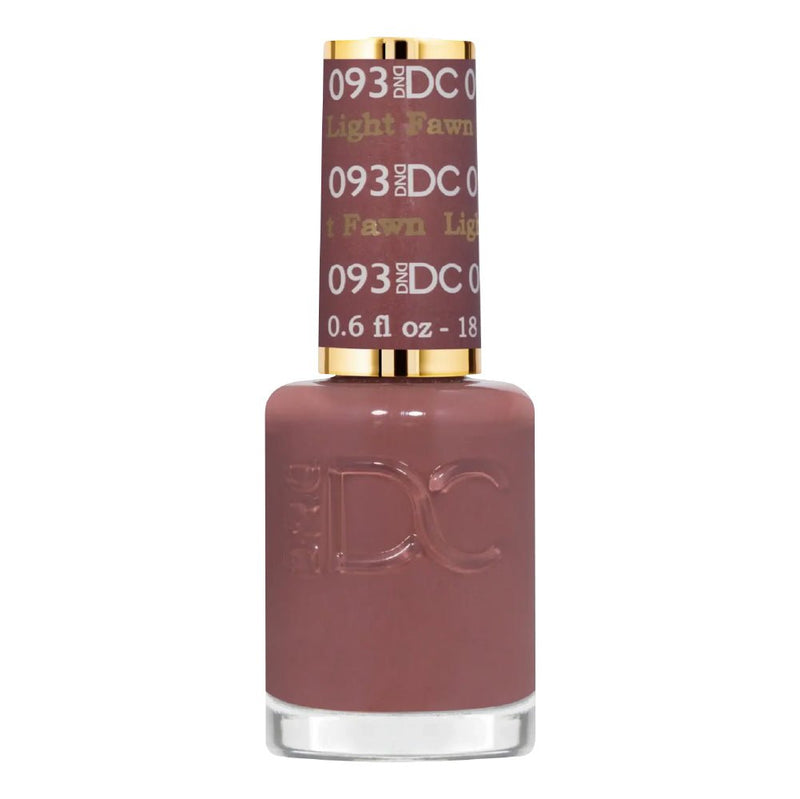 DND DC Nail Lacquer - 093 Light Fawn - DTK Nail Supply