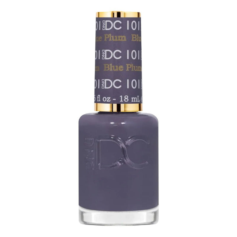 DND DC Nail Lacquer - 101 Blue Plum - DTK Nail Supply
