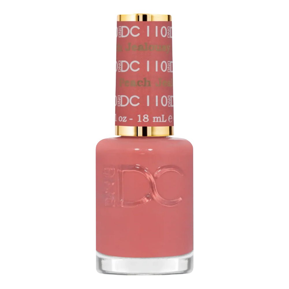 DND DC Nail Lacquer - 110 Peach Jealousy - DTK Nail Supply