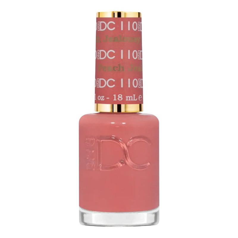 DND DC Nail Lacquer - 110 Peach Jealousy - DTK Nail Supply