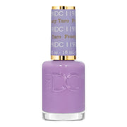 DND DC Nail Lacquer - 119 Frosty Taro - DTK Nail Supply