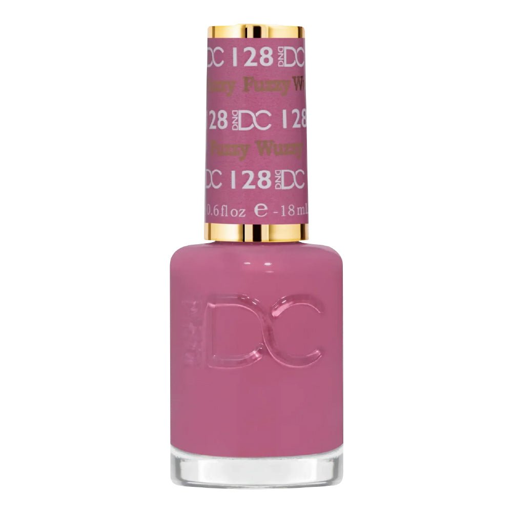 DND DC Nail Lacquer - 128 Fuzzy Wuzzy - DTK Nail Supply