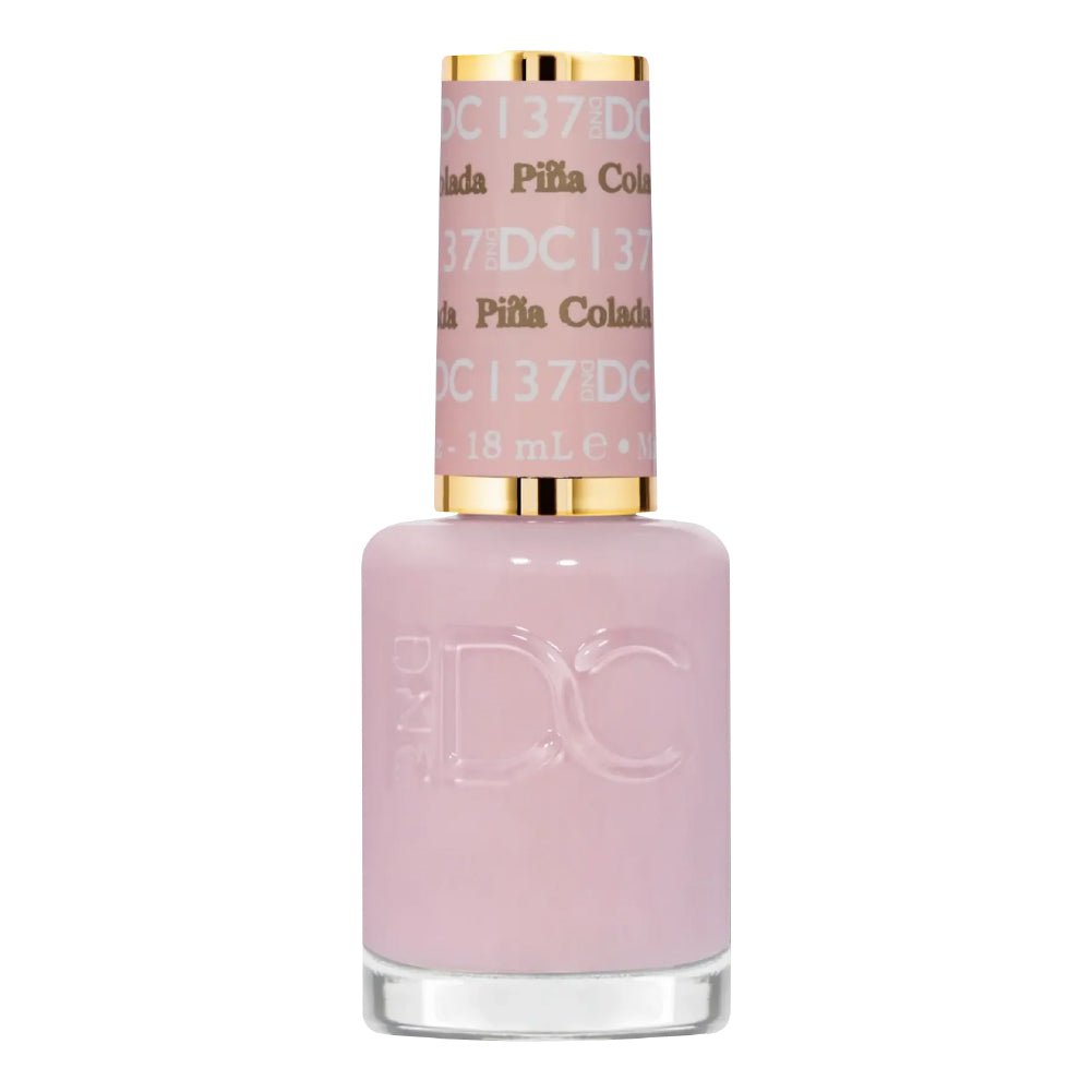 DND DC Nail Lacquer - 137 Pina Colada - DTK Nail Supply