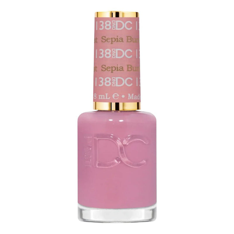 DND DC Nail Lacquer - 138 Sepia Burnt - DTK Nail Supply