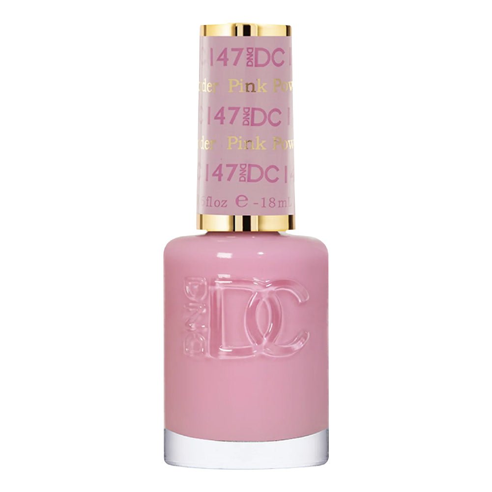 DND DC Nail Lacquer - 147 Pink Powder - DTK Nail Supply