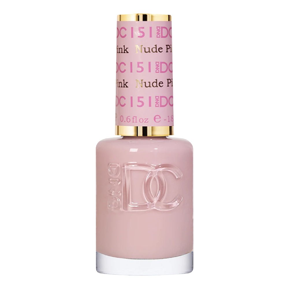 DND DC Nail Lacquer - 151 Nude Pink - DTK Nail Supply