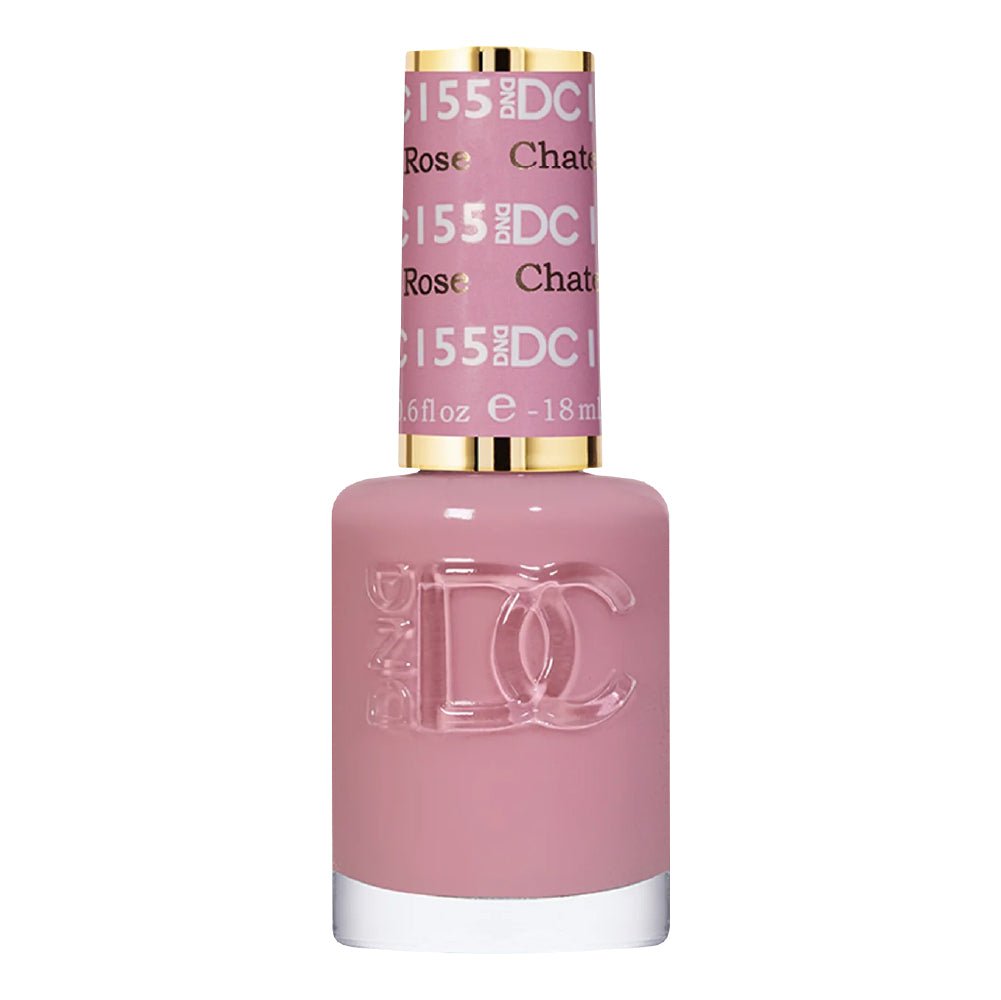 DND DC Nail Lacquer - 155 Chateau Rose - DTK Nail Supply