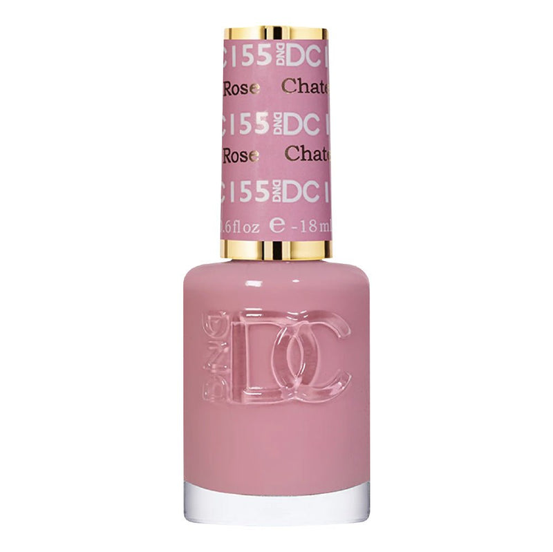 DND DC Nail Lacquer - 155 Chateau Rose - DTK Nail Supply