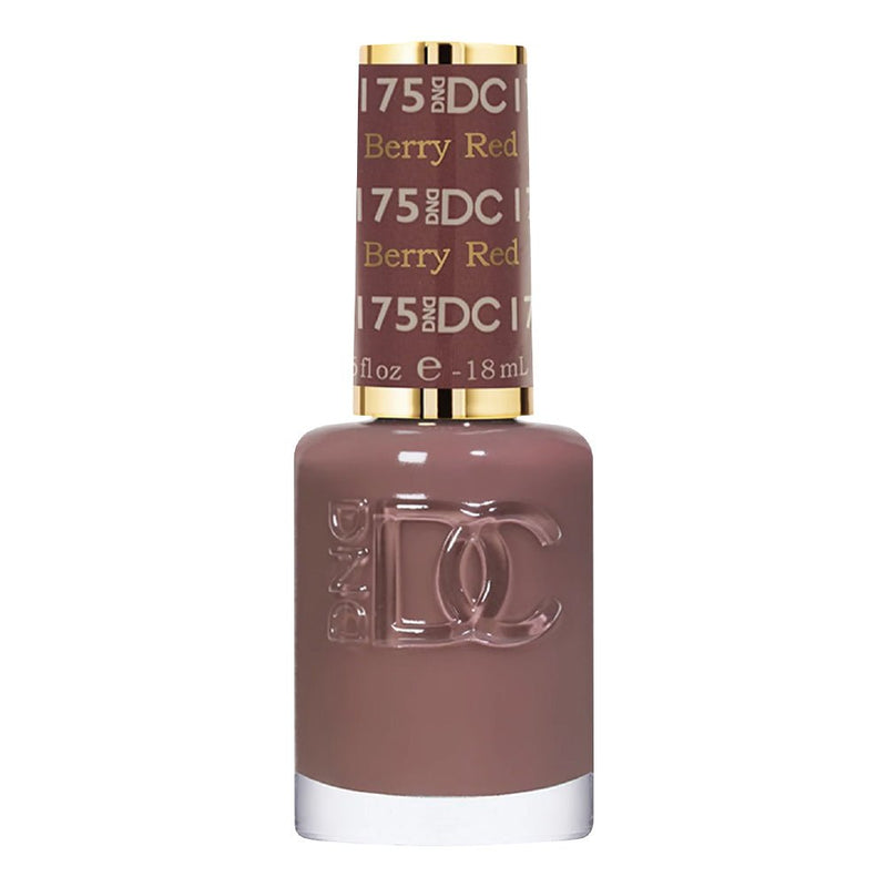 DND DC Nail Lacquer - 175 Berry Red - DTK Nail Supply