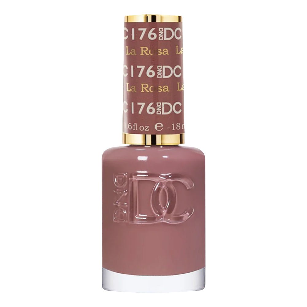 DND DC Nail Lacquer - 176 La Rosa - DTK Nail Supply