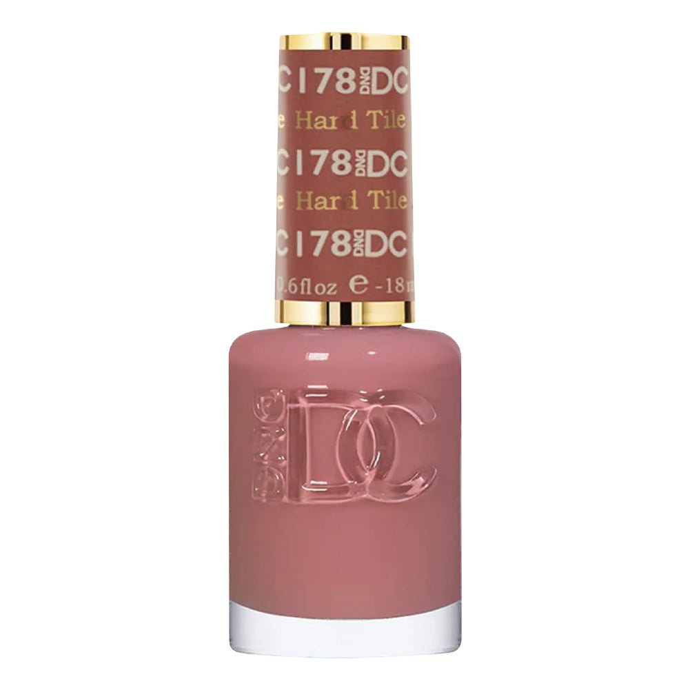 DND DC Nail Lacquer - 178 Hard Tile - DTK Nail Supply