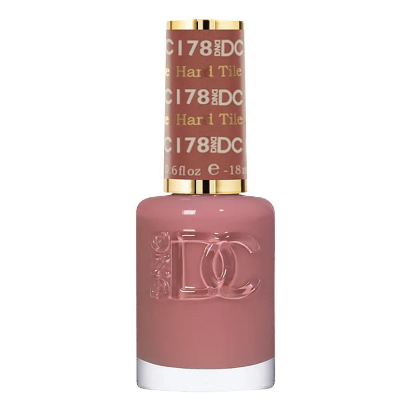 DND DC Nail Lacquer - 178 Hard Tile - DTK Nail Supply