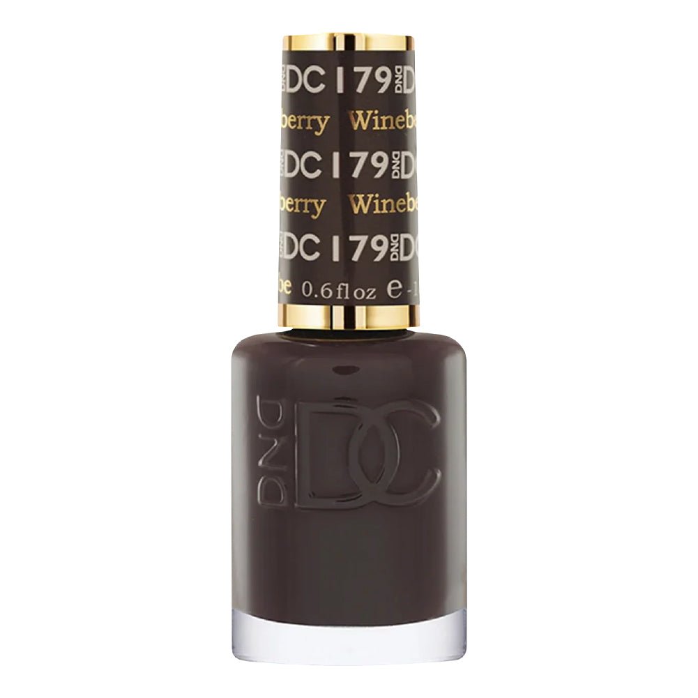 DND DC Nail Lacquer - 179 Wineberry - DTK Nail Supply