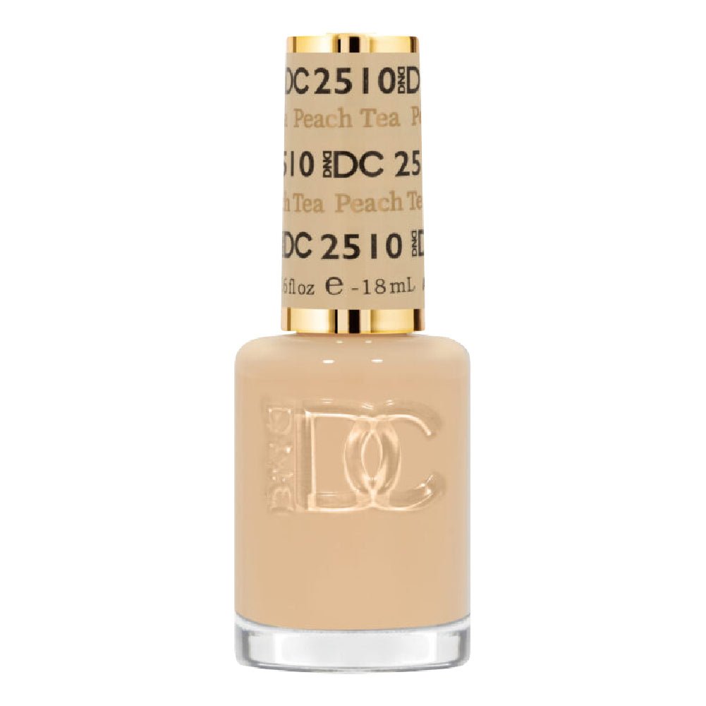 DND DC Nail Lacquer - 2510 Peach Tea - DTK Nail Supply