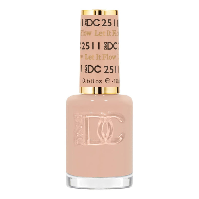 DND DC Nail Lacquer - 2511 Let It Flow - DTK Nail Supply