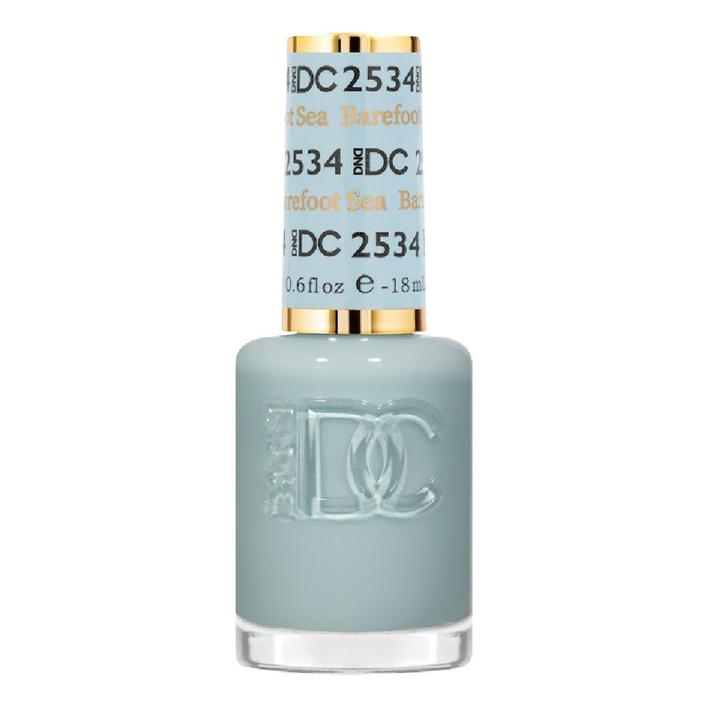 DND DC Nail Lacquer - 2534 Barefoot Sea - DTK Nail Supply