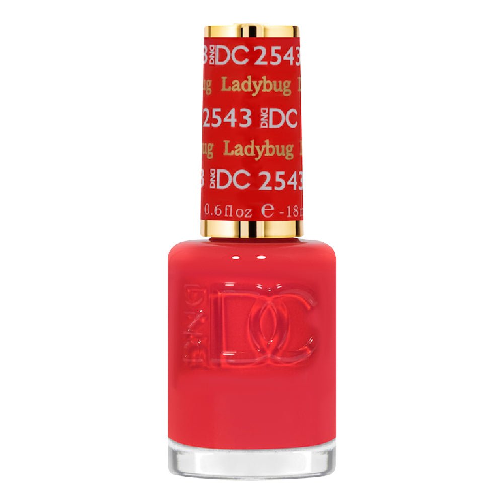 DND DC Nail Lacquer - 2543 Ladybug - DTK Nail Supply