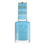 DND DC Nail Lacquer - 257 Mermaid Blue - DTK Nail Supply