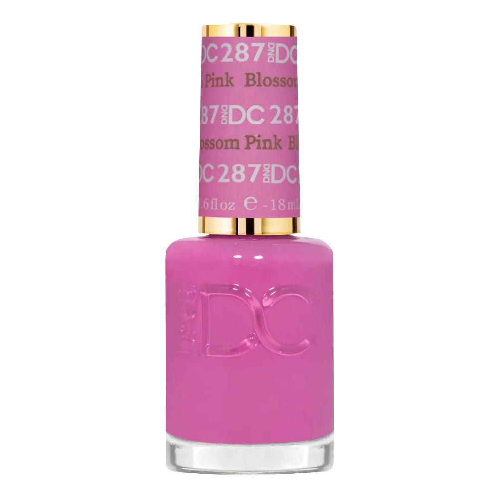 DND DC Nail Lacquer - 287 Pink Blossom - DTK Nail Supply