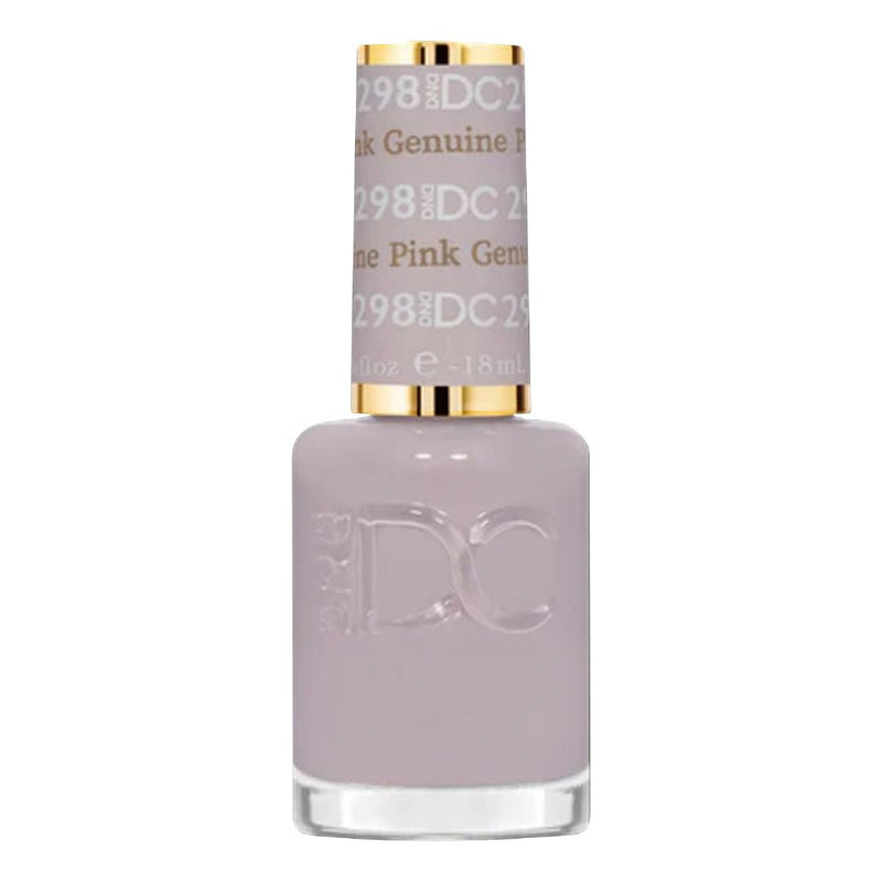 DND DC Nail Lacquer - 298 Genuine Pink - DTK Nail Supply