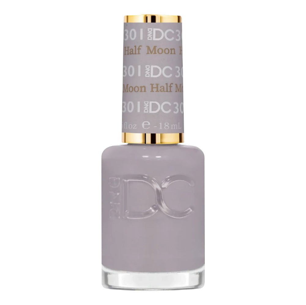 DND DC Nail Lacquer - 301 Half Moon - DTK Nail Supply