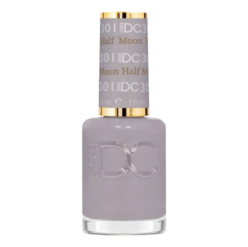 DND DC Nail Lacquer - 301 Half Moon - DTK Nail Supply