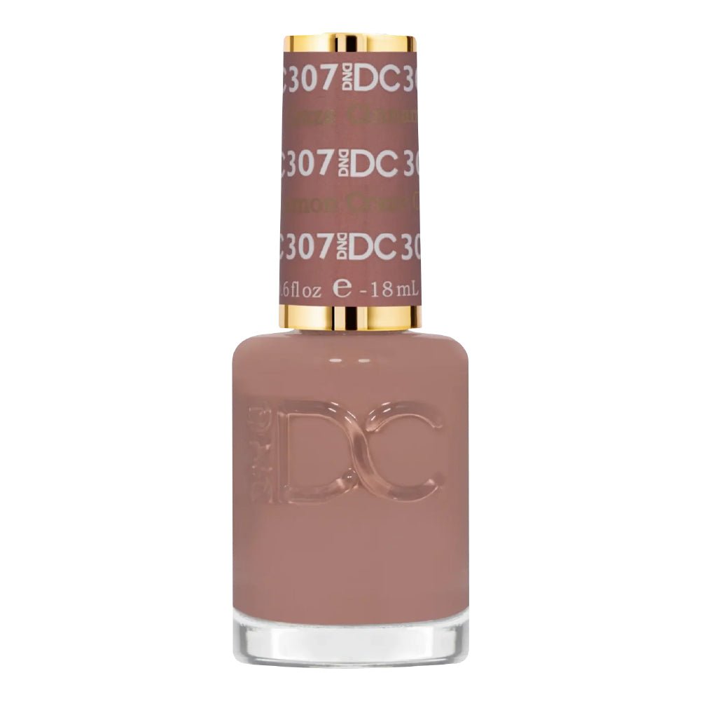 DND DC Nail Lacquer - 307 Cinnamon Craze - DTK Nail Supply
