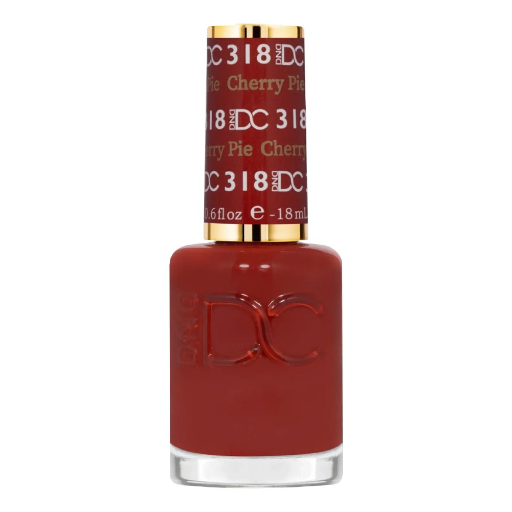 DND DC Nail Lacquer - 318 Cherry Pie - DTK Nail Supply
