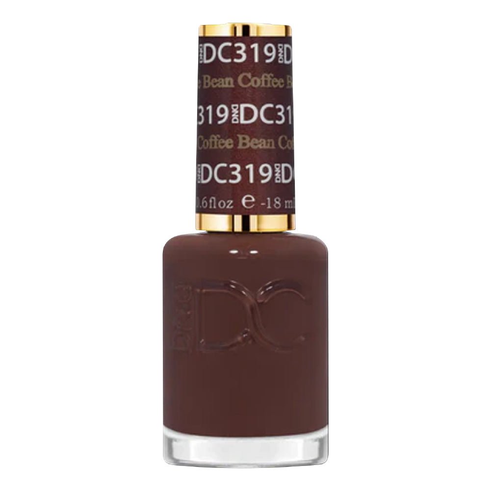 DND DC Nail Lacquer - 319 Coffee Bean - DTK Nail Supply