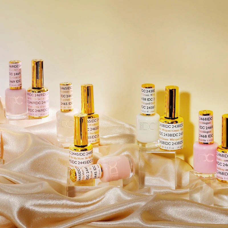 DND DC Part 13 Gel Polish - Set of 29 Colors Sheer Collection - DTK Nail Supply