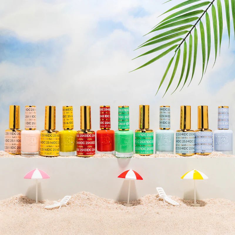 DND DC Part 15 Gel Polish - Set of 35 Free Spirit Collection - DTK Nail Supply
