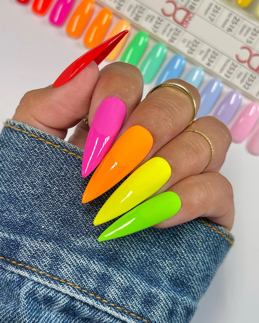 DND DC Part 15 Gel Polish - Set of 35 Free Spirit Collection - DTK Nail Supply