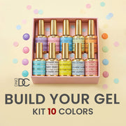 DND DC Set Gel Polish - Build Your Own 10 Gel Kit - DTK Nail Supply