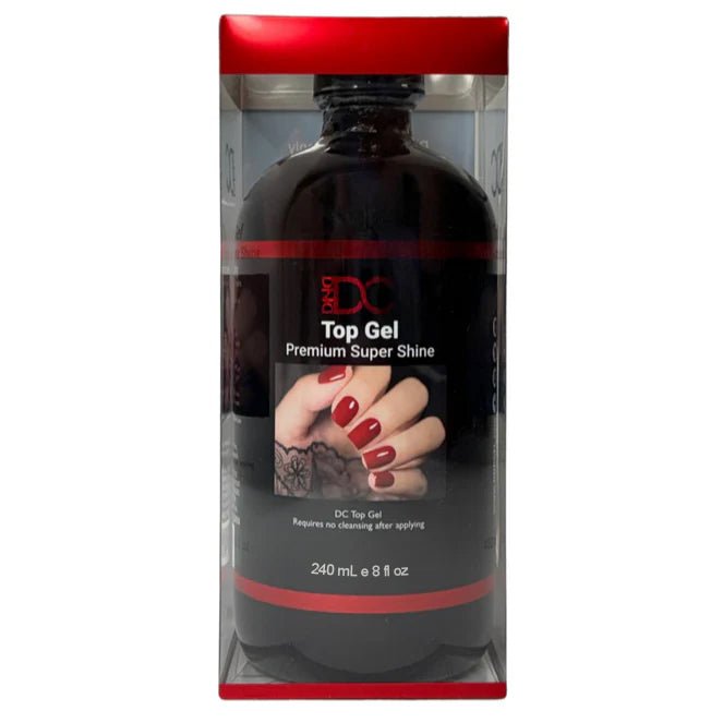 DND DC Top Gel Premium Super Shine 8oz - DTK Nail Supply