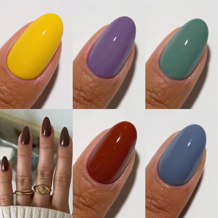 DND Diva Fall Gel & Polish 6pc Bundle - Cozy Autumn