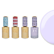 DND Diva Gel & Lacquer Combo - Base Top Gel & 128 Classic Waltz - DTK Nail Supply
