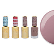 DND Diva Gel & Lacquer Combo - Base Top Gel & 181 Toasted Melody - DTK Nail Supply