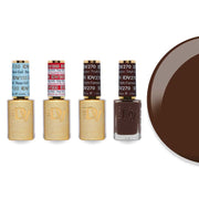 DND Diva Gel & Lacquer Combo - Base Top Gel & 270 Triple Espresso - DTK Nail Supply