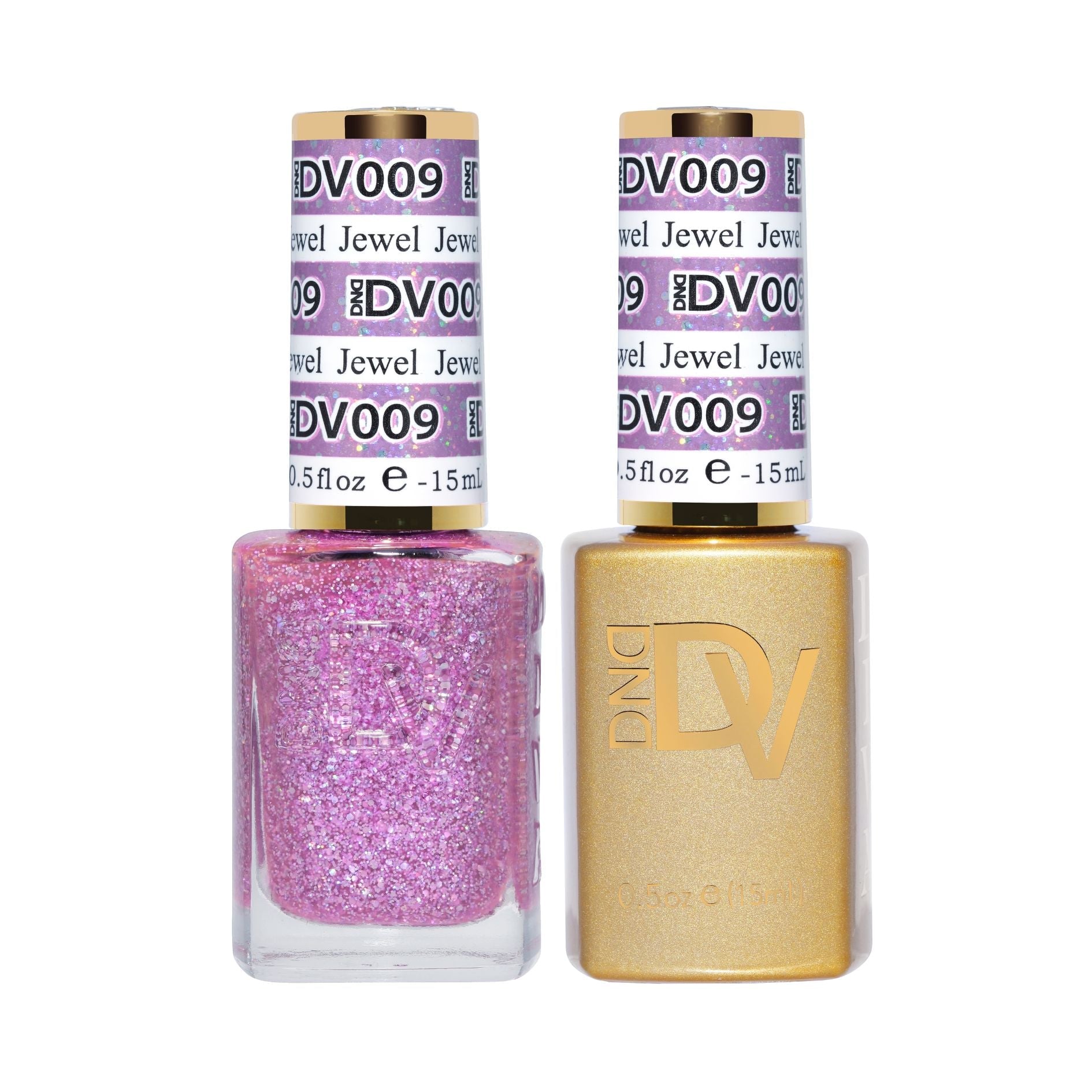 DND Diva Gel Nail Polish Duo - DND DV 009 Jewel - DTK Nail Supply