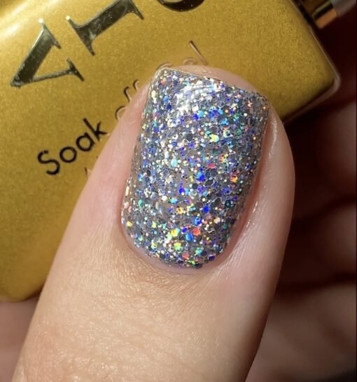 DND Diva Gel Nail Polish Duo - DND DV 022 Glimmer Galaxy - DTK Nail Supply
