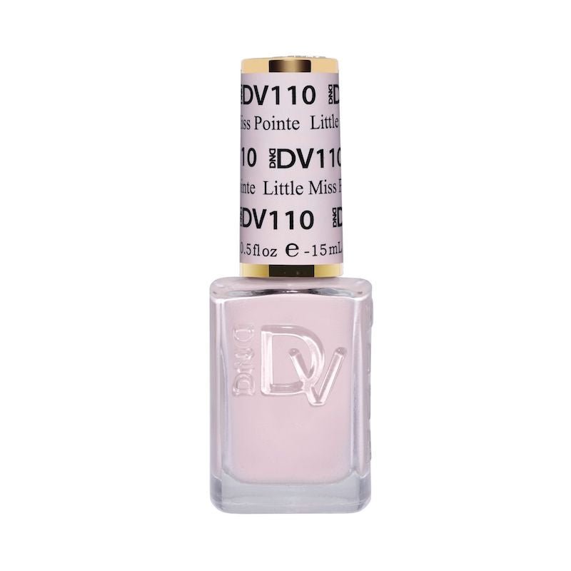DND Diva Gel Nail Polish Duo - DND DV 110 Little Miss Pointe - DTK Nail Supply