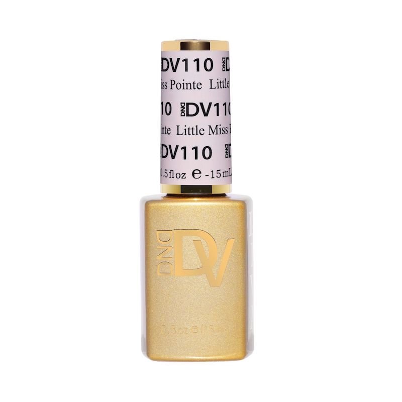 DND Diva Gel Nail Polish Duo - DND DV 110 Little Miss Pointe - DTK Nail Supply