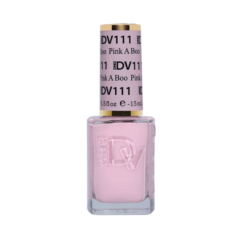 DND Diva Gel Nail Polish Duo - DND DV 111 Pink A Boo - DTK Nail Supply
