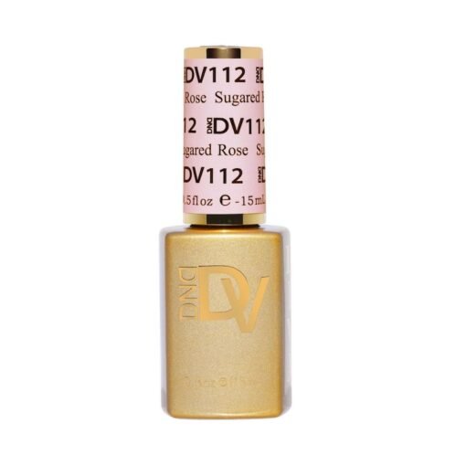DND Diva Gel Nail Polish Duo - DND DV 112 Sugared Rose - DTK Nail Supply