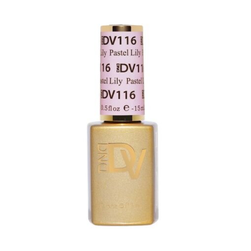 DND Diva Gel Nail Polish Duo - DND DV 116 Pale Blush - DTK Nail Supply