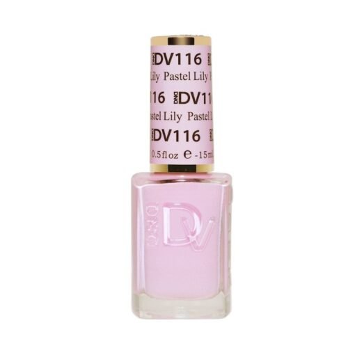 DND Diva Gel Nail Polish Duo - DND DV 116 Pale Blush - DTK Nail Supply