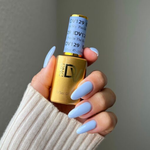 DND Diva Gel Nail Polish Duo - DND DV 129 Pies in the Sky - DTK Nail Supply